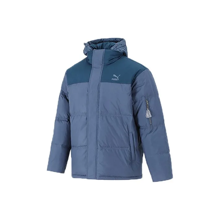 PUMA Down Jacket Winter Men's Blue-0