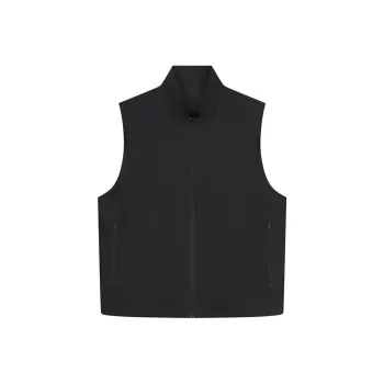 CROQUIS Vests Men 001 Jet Black