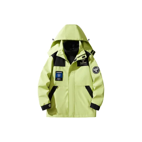 Hummel Mountain Versatile Water-Resistant Windproof Water-Repellent Rainproof Cold-Resistant Windbreaker Jacket Unisex