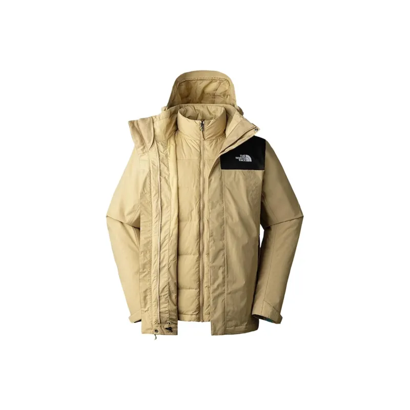 THE NORTH FACE Water Resistant Windproof Warm Water Repellent Windbreaker Jacket Men's Khaki-0