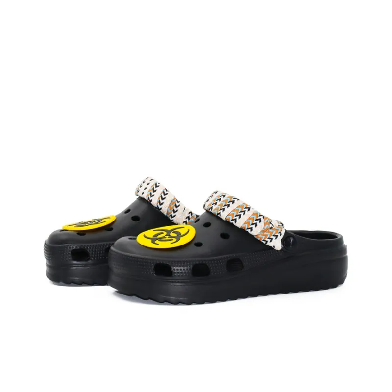 OUBT Resident Evil Theme Clogs Unisex Black-1
