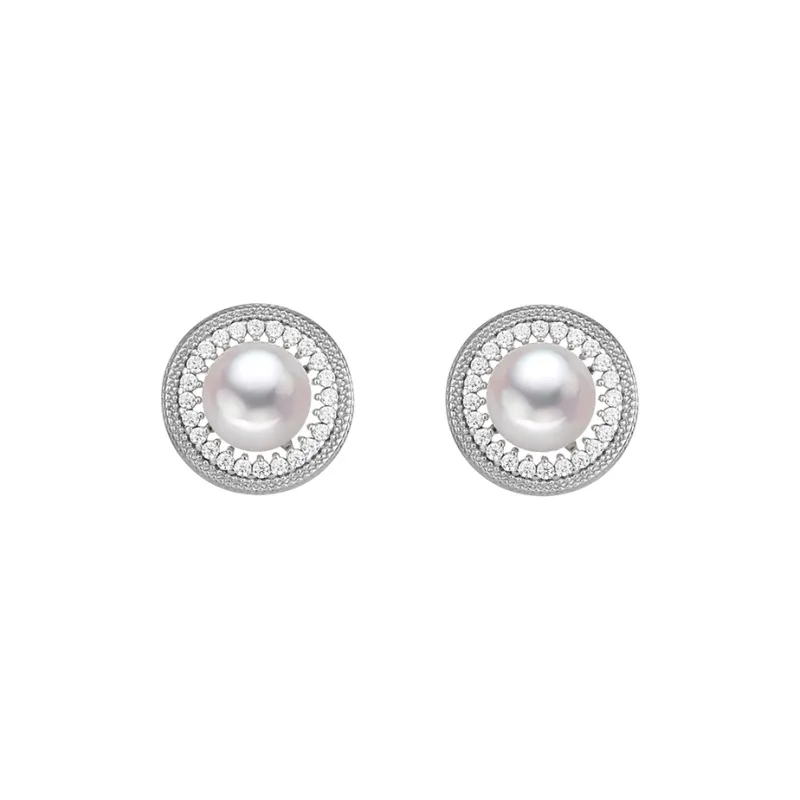Zoo Jewel S925 Silver Stud Earrings Women's-0