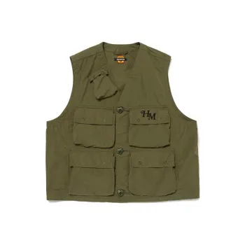 HUMAN MADE PROTOTYPE Series Vests Unisex Green