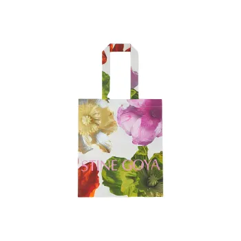 STINE GOYA Cotton Tote Bag Shopping Bag Shoulder Bags Medium Size Women's White/Multicolor