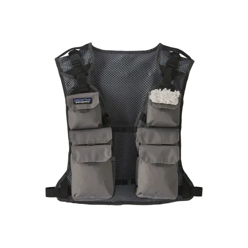Patagonia Stealth Convertible Vest Unisex Dark Gray