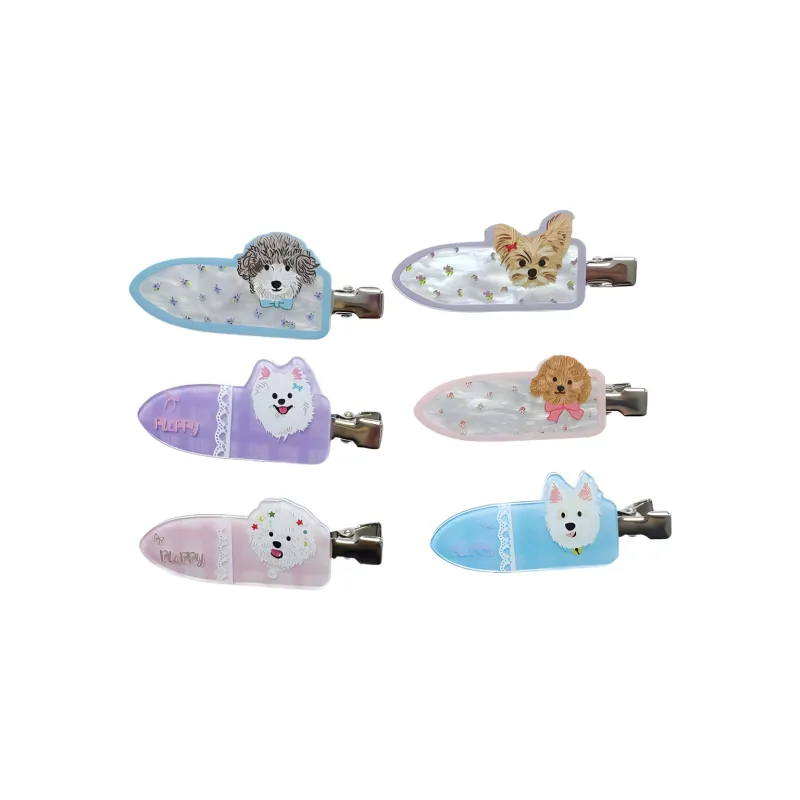 QIANFANGDAHUANGYE Resin Hair Clips Women's-18