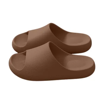 LUNNIFEIYA Slippers, Platform Indoor Home Bathroom Bathing Slip Resistant, Quiet EVA Odor Resistant For Men And Women's