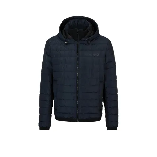 HUGO BOSS Jackets & Coats Men's Dark Blue