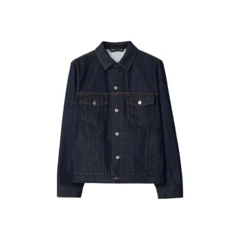 Burberry Logo appliqué Denim Jacket