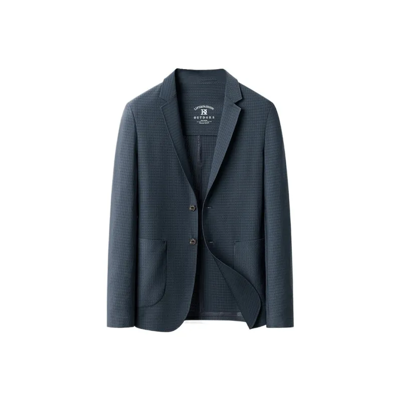 Devanro Business Suit Men's Royal Blue-5