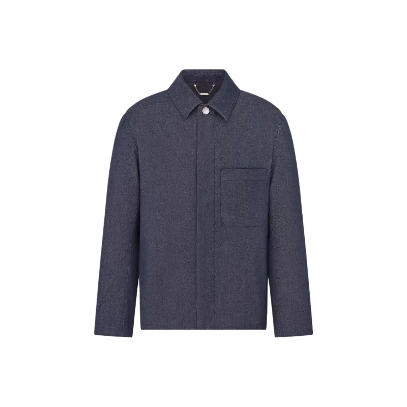DIOR Jackets Men Blue-0