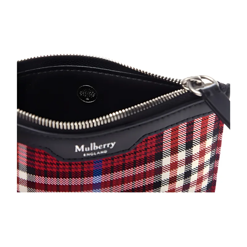 Mulberry Canvas Canvas Bag Coin Purse Wallet Women's Scarlet-3