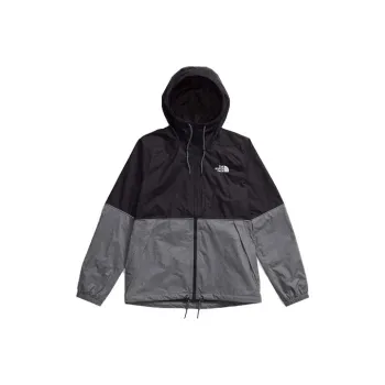 THE NORTH FACE Antora Waterproof And Breathable Windbreaker Jacket Men's Black Gray