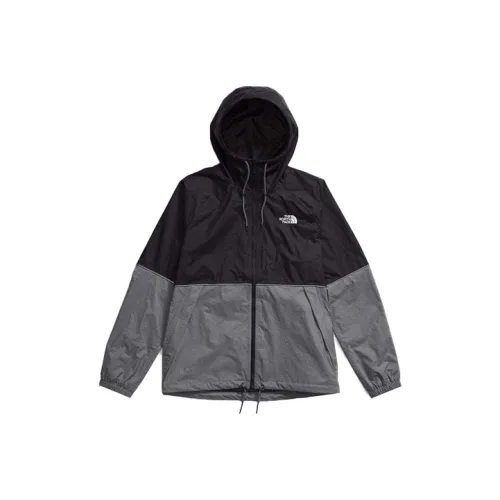 THE NORTH FACE Antora Waterproof And Breathable Windbreaker Jacket Men's Black Gray