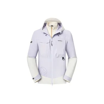 MERRELL Waterproof, Windproof, Thermal, And Rainproof Windbreaker Jacket Unisex Purple