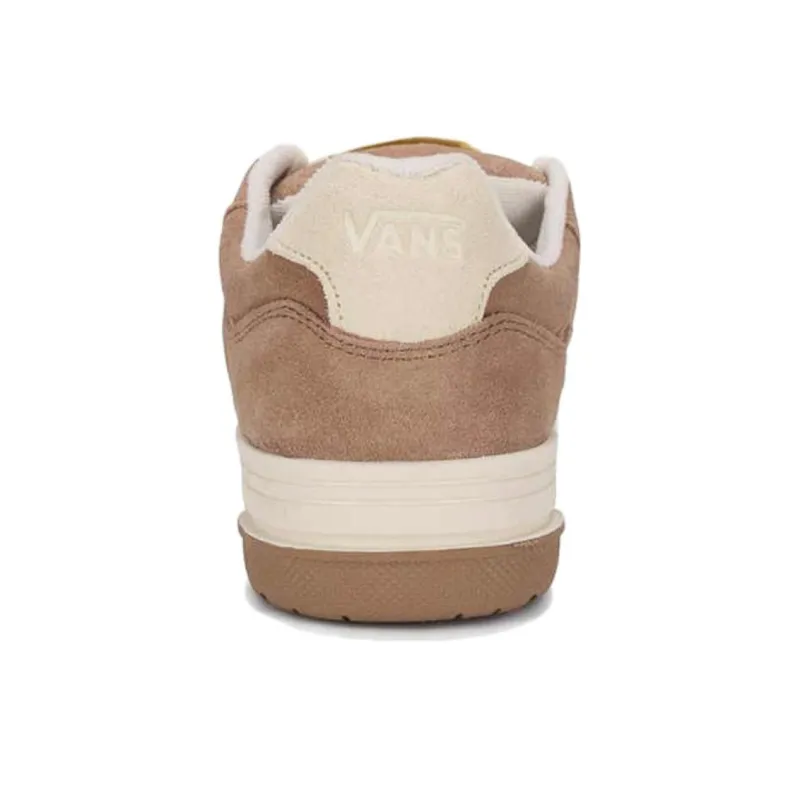 Vans Upland Anti Slip Wear Resistant Low Top Skateboard Shoes Unisex Brown-3