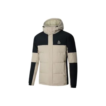 361° Down Jacket Men's Egg Stone Color/Super Black