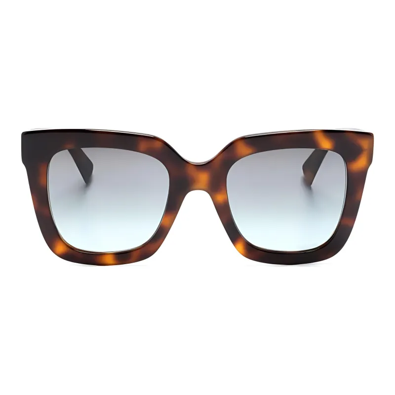 MISSONI Tortoiseshell effect Square frame Sunglasses-1