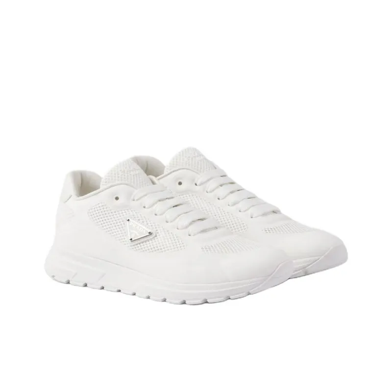PRADA Prax 2.0 Low Top Casual Shoes Women's White-2