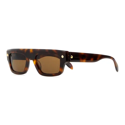 Alexander McQueen Rectangular-Frame Sunglasses