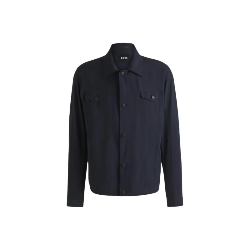 HUGO BOSS Jackets & Coats Men's Dark Blue-0