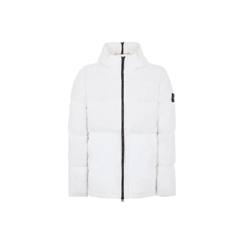 STONE ISLAND FW22 Down Jacket Men's White-0