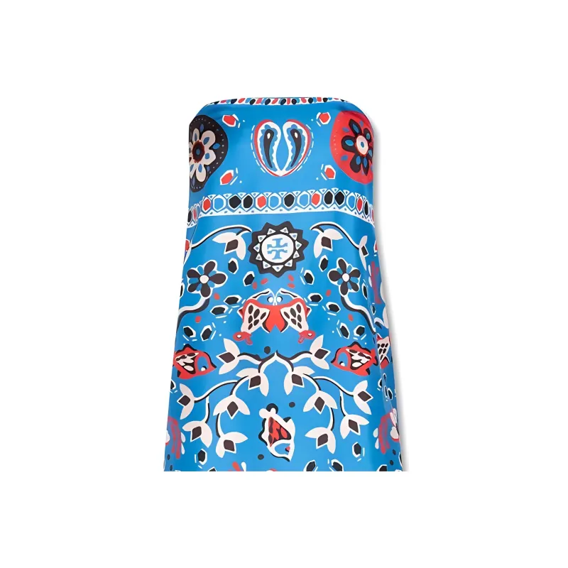 TORY BURCH Paisley Printed Strapless Maxi Dress-2
