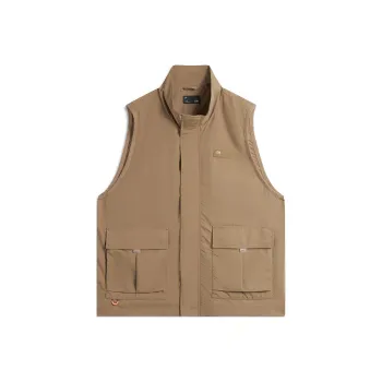 LiNing Sports Life Collection Vest Men's Caramel Brown