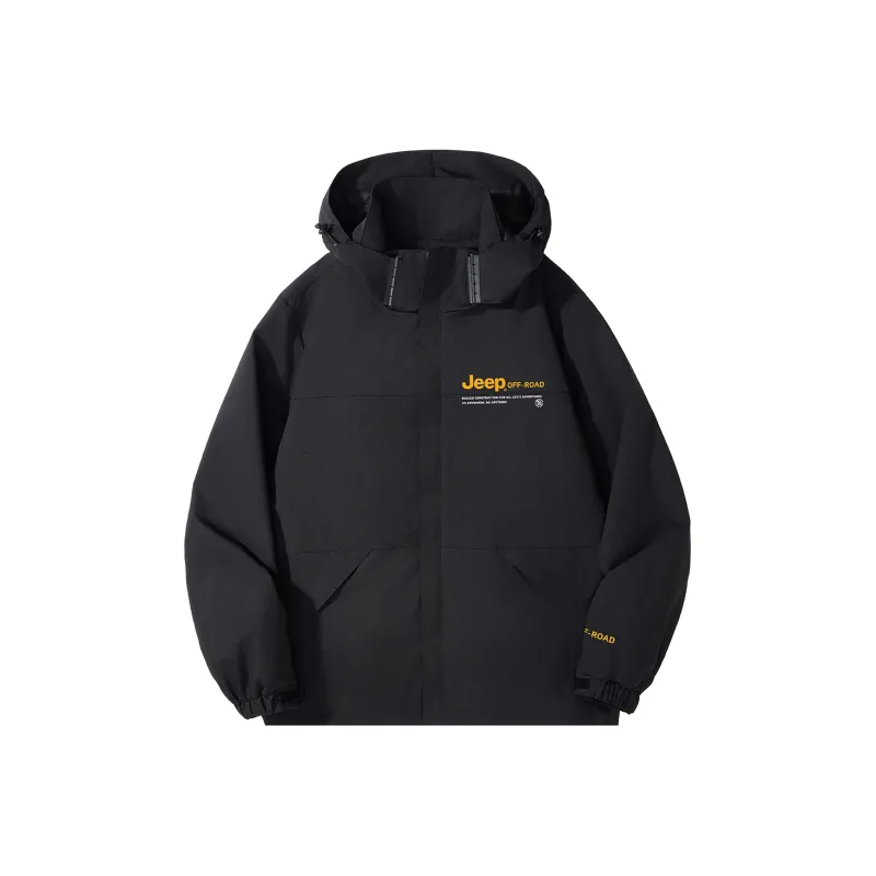 Jeep Windbreaker Jacket Trench Coat Unisex-9