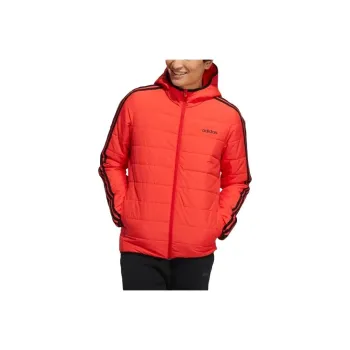Adidas Neo Puffer Jacket Men's Black Red