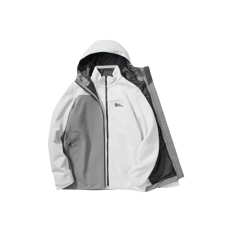 Jack Wolfskin Altenberg Waterproof And Windproof To Keep Warm Windbreaker Jacket Men's Europe Version-15