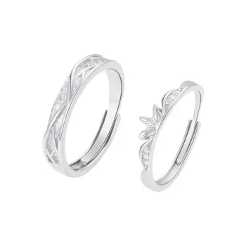 Strange S999 Fine Silver Rings Unisex