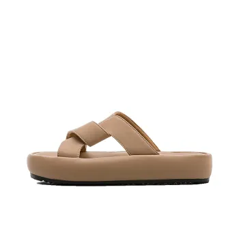 Warrior Slip Resistant Abrasion Resistant Slide Slippers Women's Khaki
