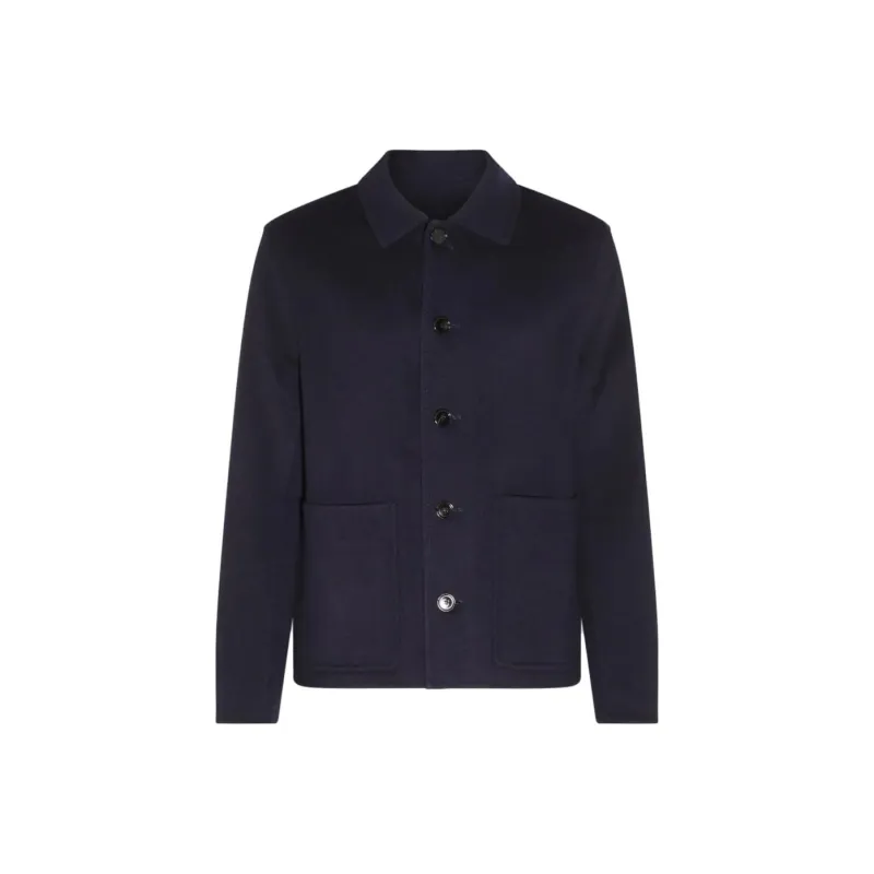 Ami Double Face Short Coat-0