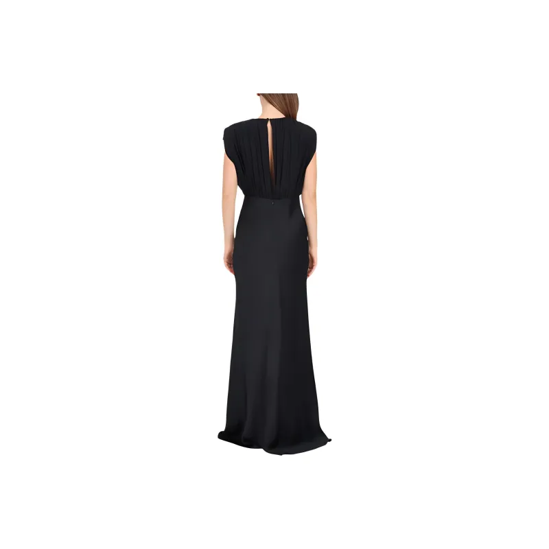 MaxMara Randers Pleated Maxi Dress-1