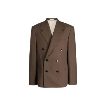 Lemaire Double breasted Twill Blazer