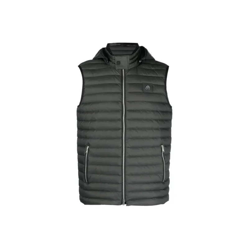 Moose Knuckles Vests Men Gray-0