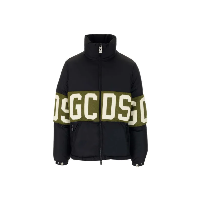GCDS Down Jackets Men Black-0