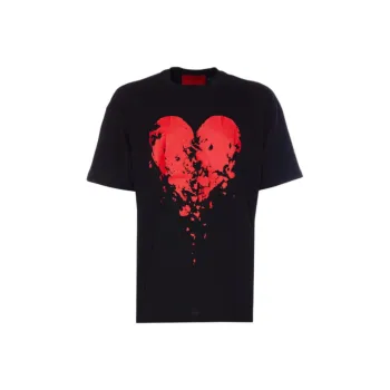 Vision Of Super Heart print T shirt