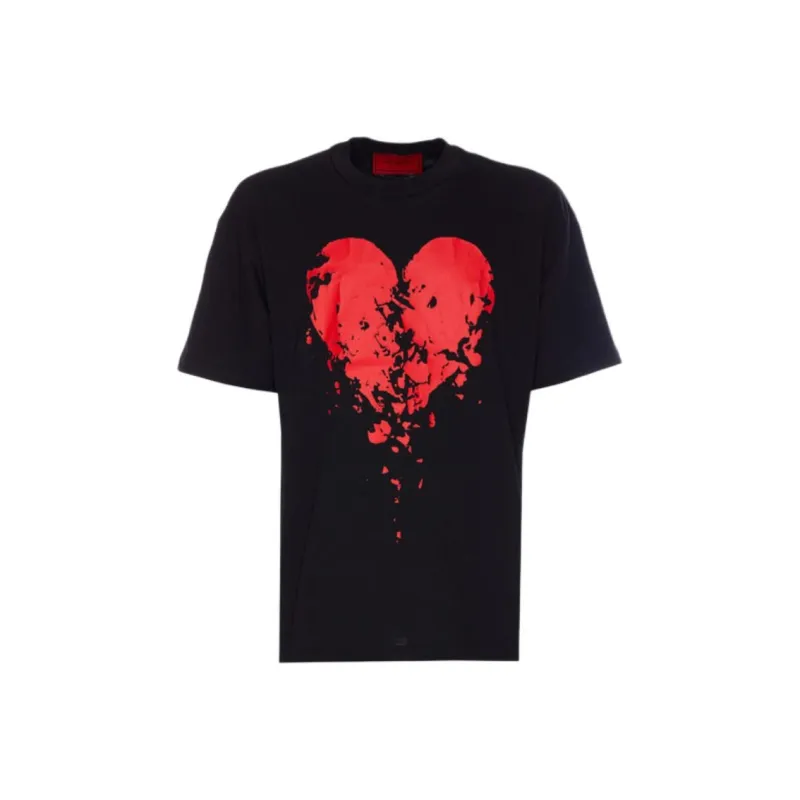 Vision Of Super Heart print T shirt-0