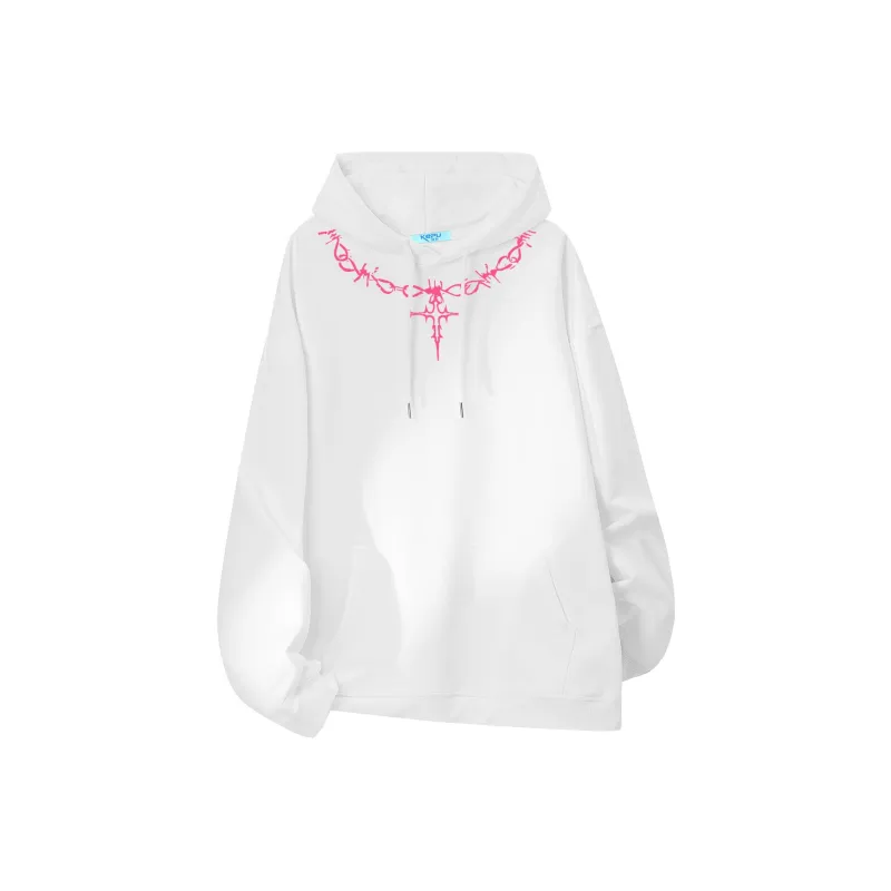 Kepu Sweatshirt Unisex Black White Logo-4