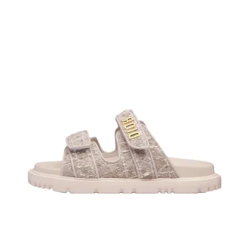 DIOR DiorAct Slide Slippers Women's Beige
