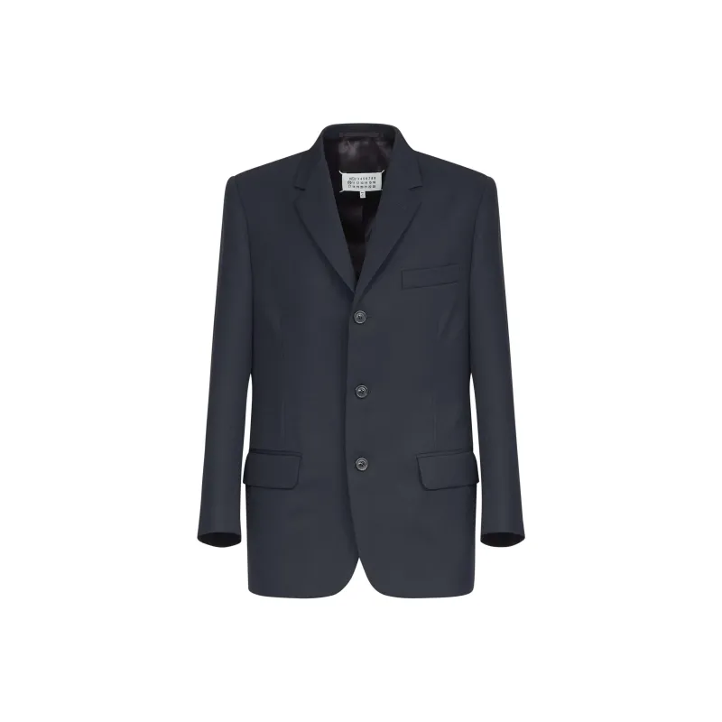 Maison Margiela Single breasted Wool Blazer-0