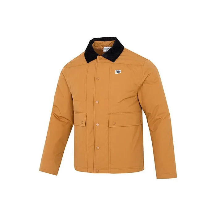 PUMA Downtown Down Jackets Men Yellow-0