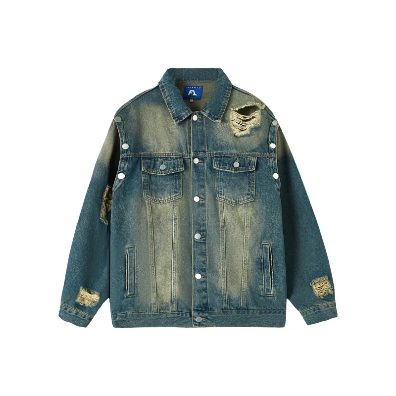 ATELIER BLEU Denim Jacket Unisex Blue-0