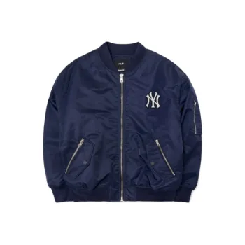 MLB Puffer Jacket Winter Unisex Blue