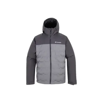 Columbia Grand Trek™ II Down Hooded Jacket Down Jacket Men's Gray