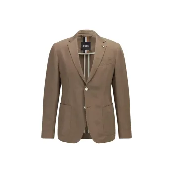 HUGO BOSS Business Suit Coat Men's Khaki