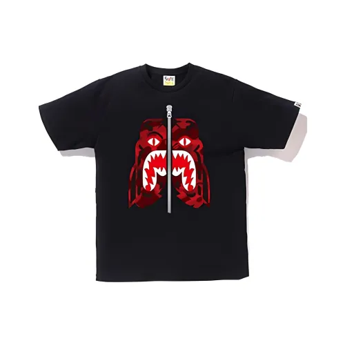 A BATHING APE Color Camo Tiger Tee