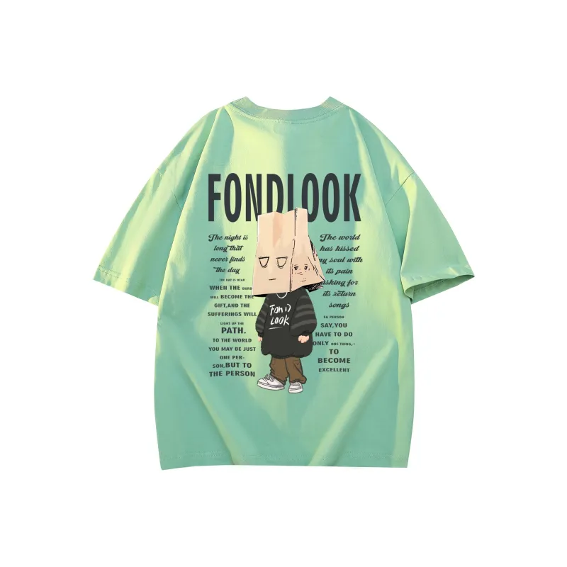 FONDLOOK T Shirts Unisex-6